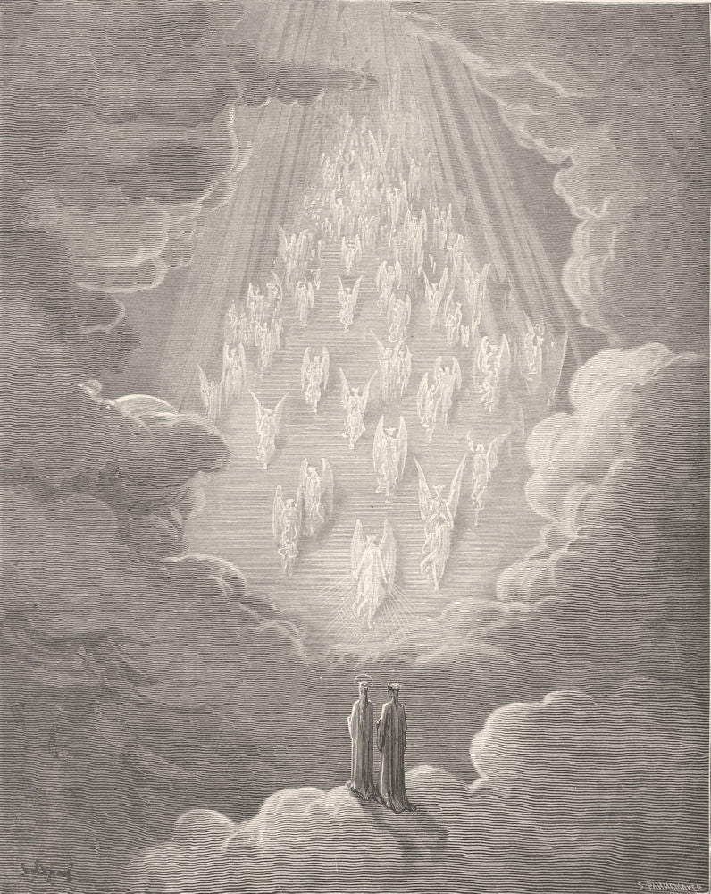 DANTE. Down whose steps I saw splendours in such multitude descending 1893